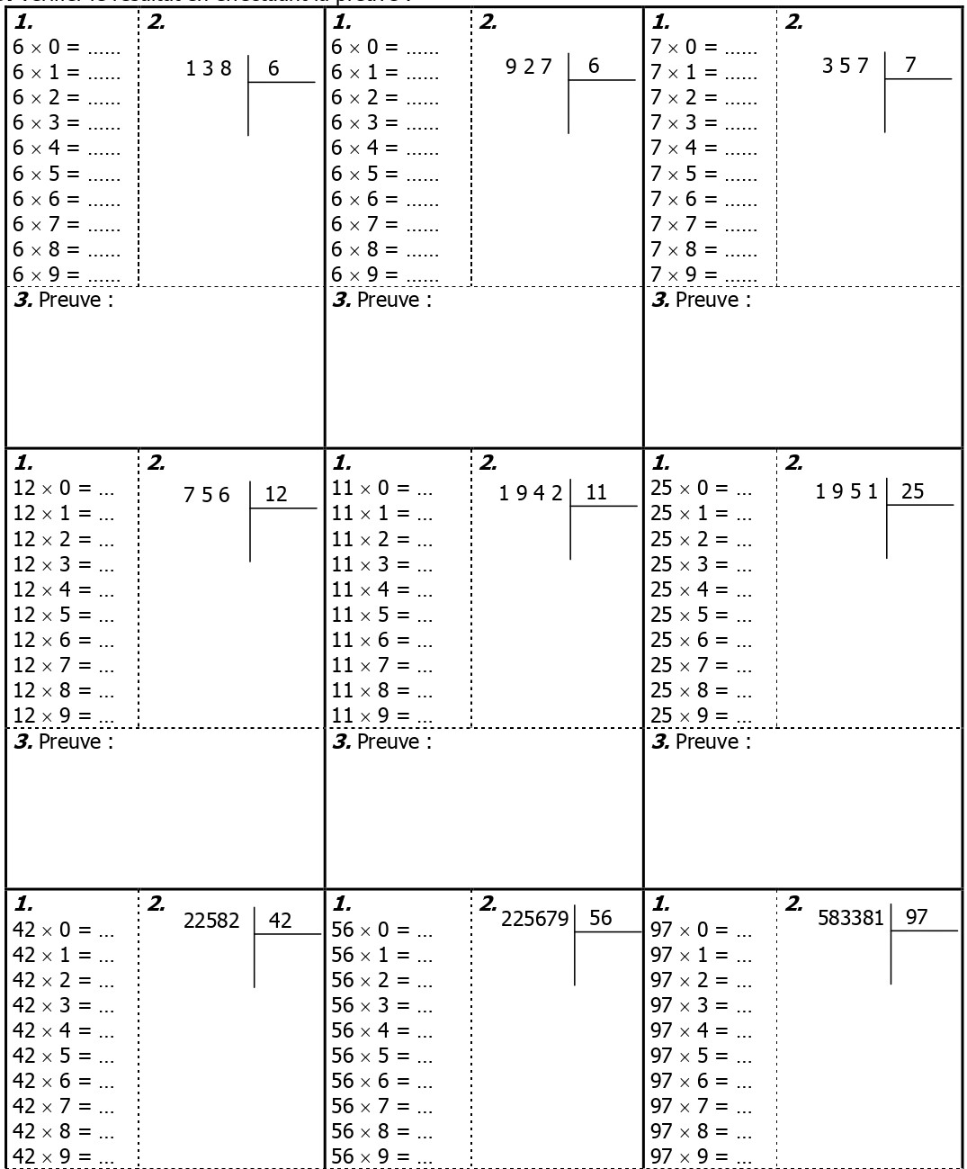 Division Euclidienne : Cours Et Exercices Corrigés